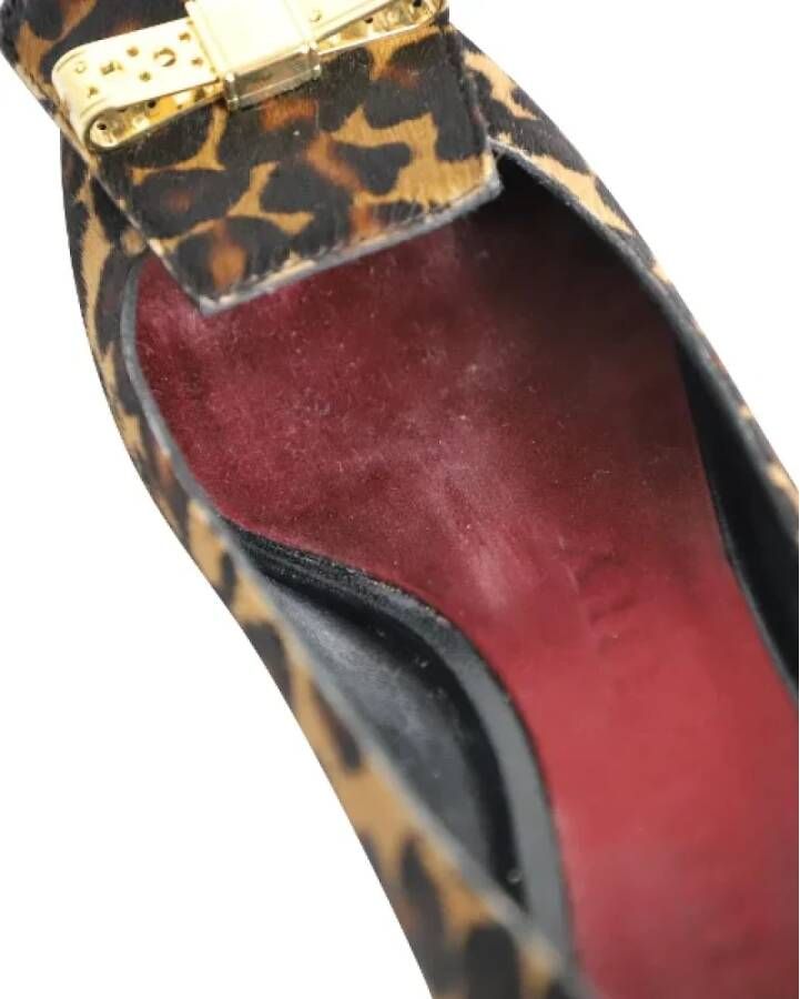 Burberry Vintage Pre-owned Fur heels Multicolor Dames