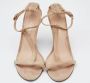 Burberry Vintage Pre-owned Lace sandals Beige Dames - Thumbnail 3