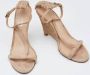 Burberry Vintage Pre-owned Lace sandals Beige Dames - Thumbnail 4