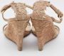 Burberry Vintage Pre-owned Lace sandals Beige Dames - Thumbnail 5