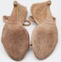 Burberry Vintage Pre-owned Lace sandals Beige Dames - Thumbnail 6