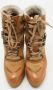 Burberry Vintage Pre-owned Leather boots Brown Dames - Thumbnail 3