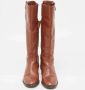 Burberry Vintage Pre-owned Leather boots Brown Dames - Thumbnail 3