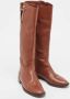 Burberry Vintage Pre-owned Leather boots Brown Dames - Thumbnail 4