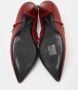 Burberry Vintage Pre-owned Leather boots Red Dames - Thumbnail 6