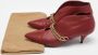 Burberry Vintage Pre-owned Leather boots Red Dames - Thumbnail 9