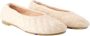 Burberry Vintage Pre-owned Leather flats Beige Dames - Thumbnail 2