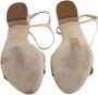 Burberry Vintage Pre-owned Leather flats Beige Dames - Thumbnail 4