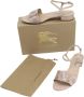 Burberry Vintage Pre-owned Leather flats Beige Dames - Thumbnail 8