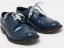 Burberry Vintage Pre-owned Leather flats Blue Dames - Thumbnail 4