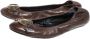 Burberry Vintage Pre-owned Leather flats Brown Dames - Thumbnail 3