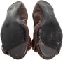 Burberry Vintage Pre-owned Leather flats Brown Dames - Thumbnail 5