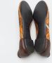 Burberry Vintage Pre-owned Leather flats Brown Dames - Thumbnail 6