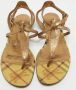 Burberry Vintage Pre-owned Leather flats Gray Dames - Thumbnail 3