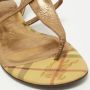 Burberry Vintage Pre-owned Leather flats Gray Dames - Thumbnail 7