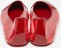Burberry Vintage Pre-owned Leather flats Red Dames - Thumbnail 5