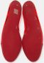 Burberry Vintage Pre-owned Leather flats Red Dames - Thumbnail 6