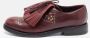 Burberry Vintage Pre-owned Leather flats Red Dames - Thumbnail 2