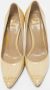Burberry Vintage Pre-owned Leather heels Beige Dames - Thumbnail 3