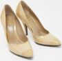 Burberry Vintage Pre-owned Leather heels Beige Dames - Thumbnail 4