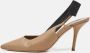 Burberry Vintage Pre-owned Leather heels Beige Dames - Thumbnail 2