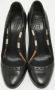 Burberry Vintage Pre-owned Leather heels Black Dames - Thumbnail 3