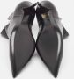 Burberry Vintage Pre-owned Leather heels Black Dames - Thumbnail 6