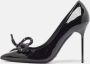 Burberry Vintage Pre-owned Leather heels Black Dames - Thumbnail 2