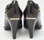 Burberry Vintage Pre-owned Leather heels Black Dames - Thumbnail 5