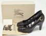 Burberry Vintage Pre-owned Leather heels Black Dames - Thumbnail 9