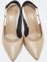 Burberry Vintage Pre-owned Leather heels Brown Dames - Thumbnail 2
