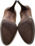 Burberry Vintage Pre-owned Leather heels Brown Dames - Thumbnail 5
