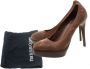Burberry Vintage Pre-owned Leather heels Brown Dames - Thumbnail 7