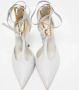 Burberry Vintage Pre-owned Leather heels Gray Dames - Thumbnail 3