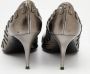 Burberry Vintage Pre-owned Leather heels Gray Dames - Thumbnail 5