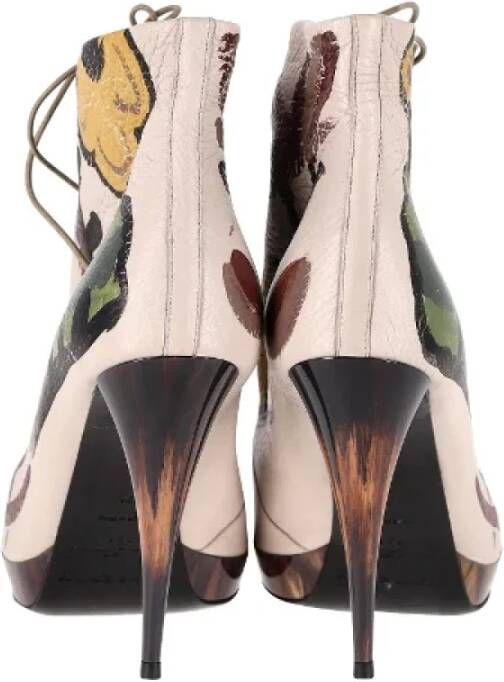 Burberry Vintage Pre-owned Leather heels Multicolor Dames