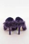 Burberry Vintage Pre-owned Leather heels Purple Dames - Thumbnail 4