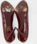 Burberry Vintage Pre-owned Leather heels Red Dames - Thumbnail 6