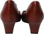 Burberry Vintage Pre-owned Leather heels Red Dames - Thumbnail 4