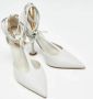 Burberry Vintage Pre-owned Leather heels White Dames - Thumbnail 4