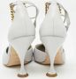 Burberry Vintage Pre-owned Leather heels White Dames - Thumbnail 5