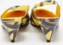 Burberry Vintage Pre-owned Leather heels Yellow Dames - Thumbnail 5
