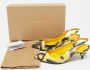 Burberry Vintage Pre-owned Leather heels Yellow Dames - Thumbnail 9