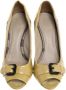 Burberry Vintage Pre-owned Leather heels Yellow Dames - Thumbnail 2