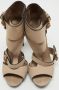 Burberry Vintage Pre-owned Leather sandals Beige Dames - Thumbnail 3