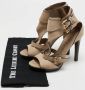 Burberry Vintage Pre-owned Leather sandals Beige Dames - Thumbnail 9