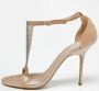 Burberry Vintage Pre-owned Leather sandals Beige Dames - Thumbnail 2