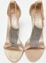 Burberry Vintage Pre-owned Leather sandals Beige Dames - Thumbnail 3