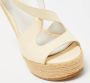Burberry Vintage Pre-owned Leather sandals Beige Dames - Thumbnail 7