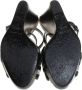 Burberry Vintage Pre-owned Leather sandals Black Dames - Thumbnail 5